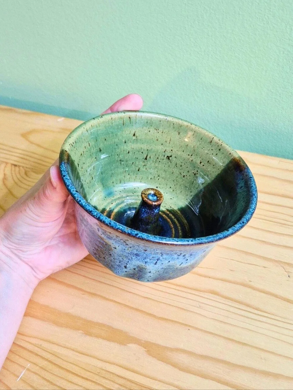 Hand-thrown stoneware baking dish